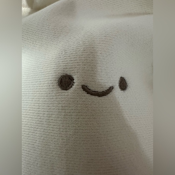 Osume Men's Cream Hoodie Sweatshirt size M - Picture 9 of 12